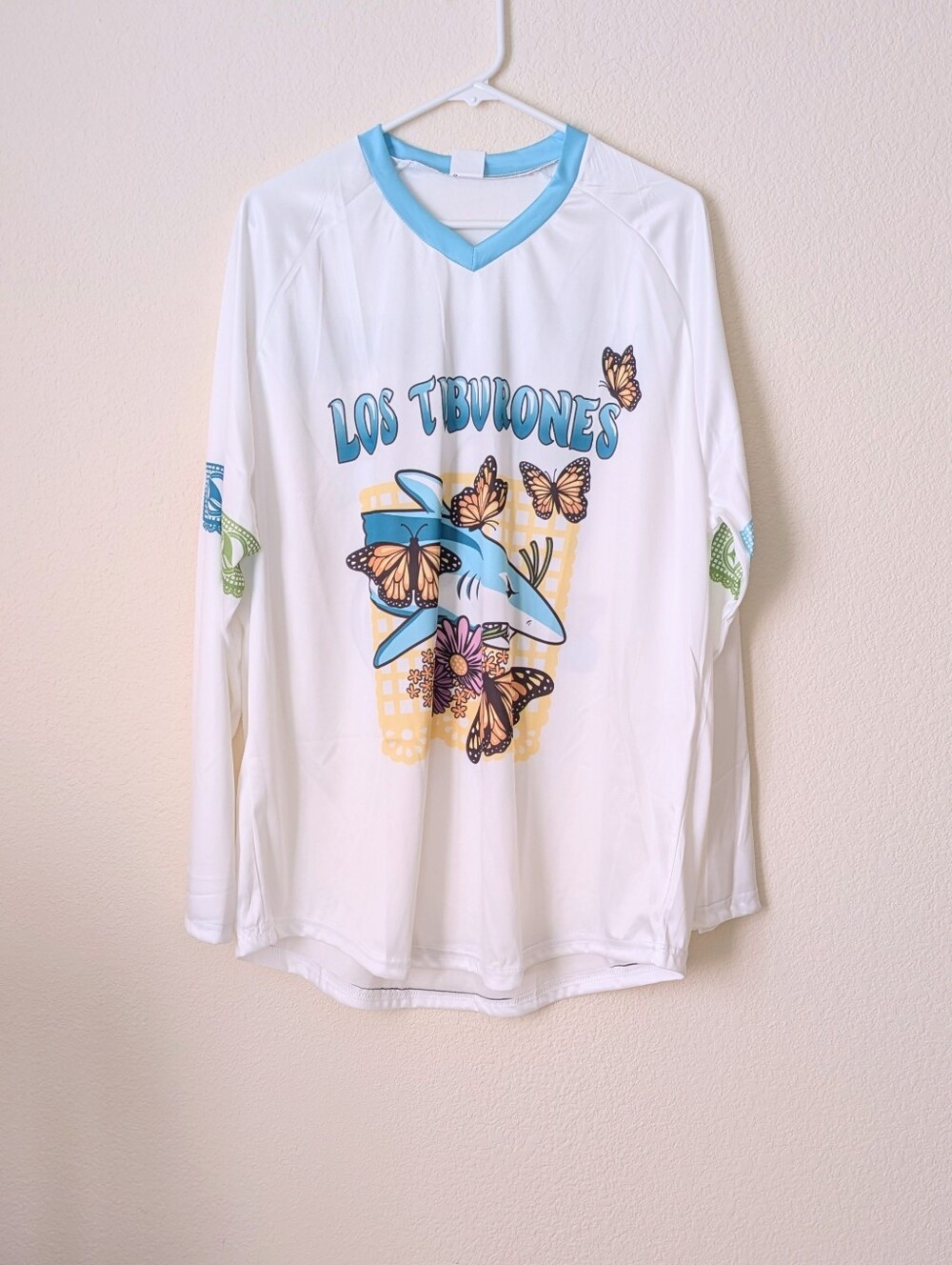 San Jose Sharks Los Tiburones Jersey Shirsey